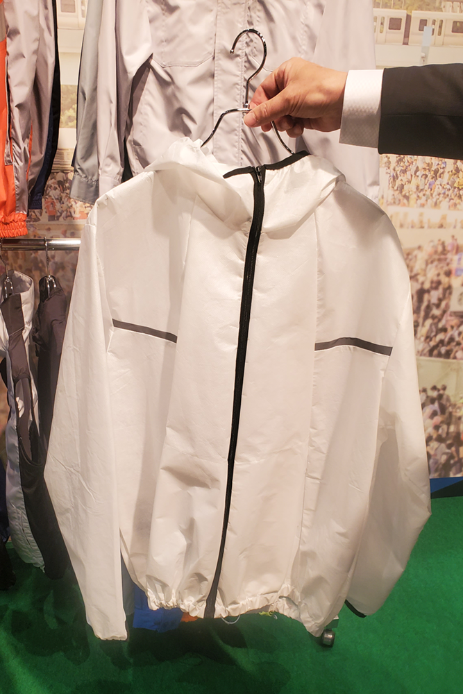 株式会社空調服_使い捨て不織布素材_表